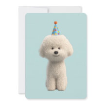 Bichon Frise Geburtstagsfeier