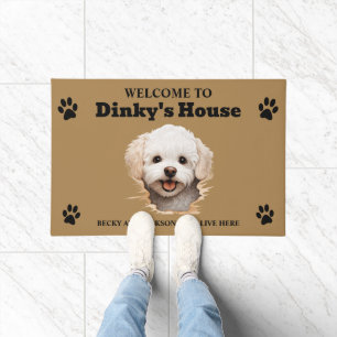 Bichon Frise Hund Fußmatte