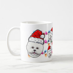 Bichon Frise Hund Süßer Hund Hundeliebhaber Hundep Kaffeetasse