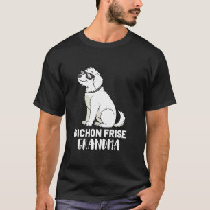 Bichon Frise-Hundebesitzer-Oma T-Shirt