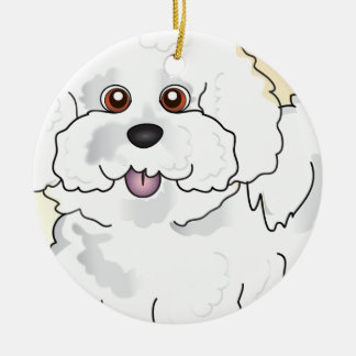 Bichon Frise Keramikornament