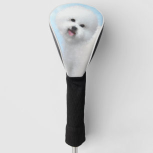 Bichon Frise Malerei - Niedliche Original Hunde Ku Golf Headcover