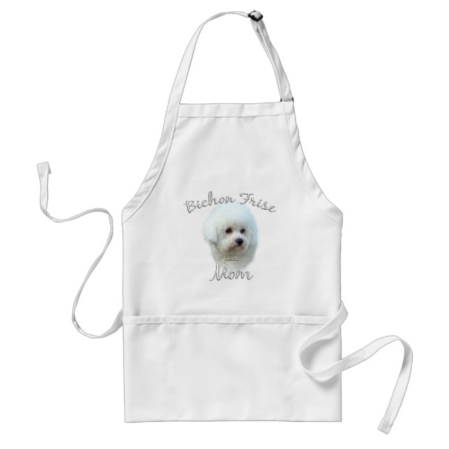 Bichon Frise Mama 2 Schürze (Vorne)
