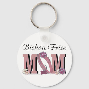 Bichon Frise MAMA Schlüsselanhänger