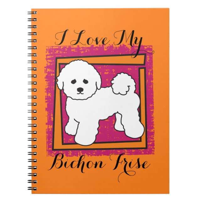 BICHON FRISE NOTIZBLOCK (Vorderseite)
