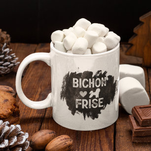 Bichon Frisé Papa Vatertag Hundeliebhaber Kaffeetasse