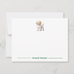 Bichon Frise Personalisierte Mitteilungskarten