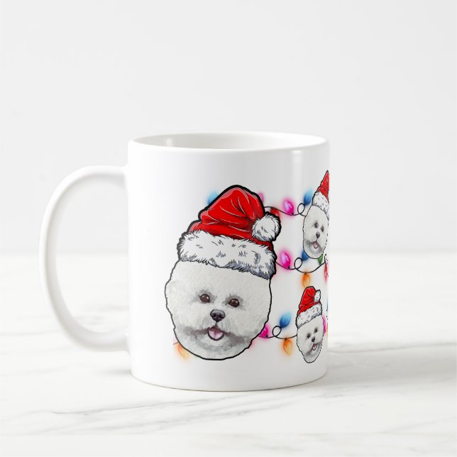 Bichon Frise Pet Hund Niedlich Hund Lover Hunde Pe Kaffeetasse (Links)