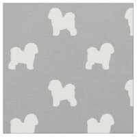 Bichon Frise Silhouette-Muster
