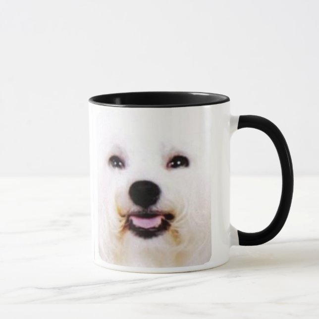 Bichon Frise Tasse (Rechts)