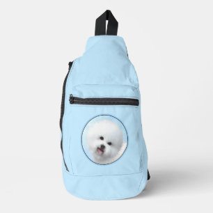 Bichon Frise Tenerife Malerei White Niedlich Dog A Crossbody Bag