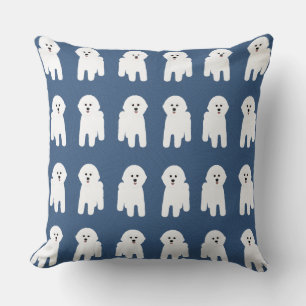 Bichon Frise Throw Kissen
