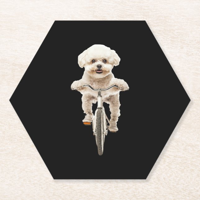 Bichon Frisé Untersetzer (Vorderseite)