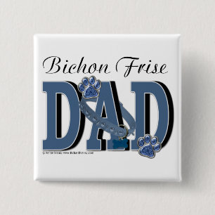 Bichon Frise VATER Button