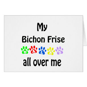 Bichon Frise Walks Design
