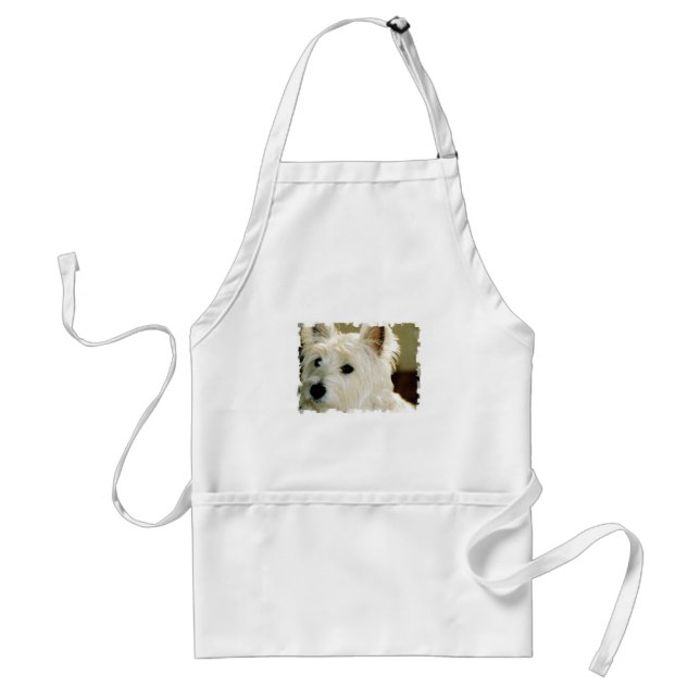 Bichon Frise Welpen-Schürze Schürze (Vorne)