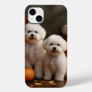 Bichon Frise Welppy Autumn Delight Pumpkin Case-Mate iPhone 14 Plus Hülle