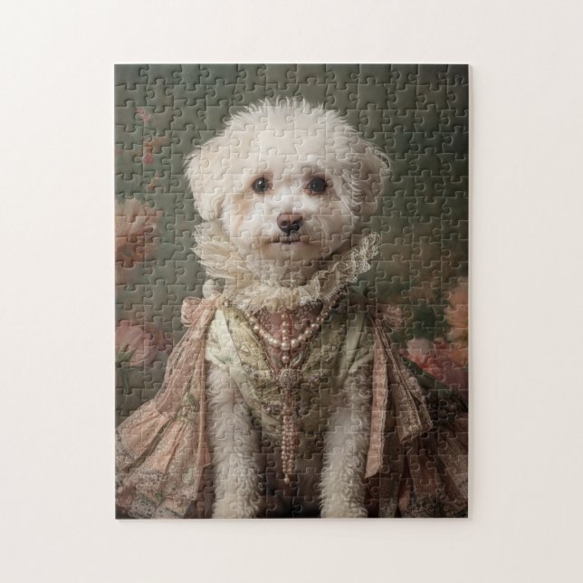 Bichon-Hund (Vertikal)