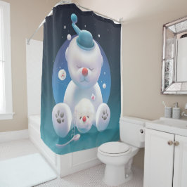 Bichon Ice Shaver Dreamland Duschvorhang