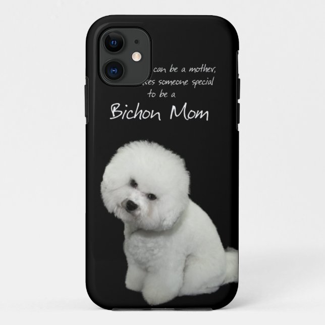Bichon Mama iPhone 5 Fall Case-Mate iPhone Hülle (Rückseite)