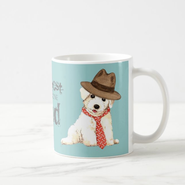 Bichon Vater Kaffeetasse (Rechts)