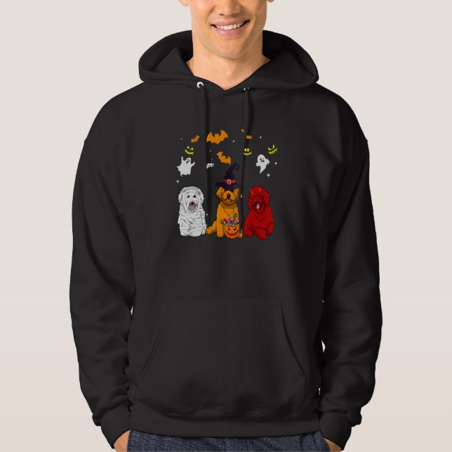 Bichonfrise-Hund Hoodie (Vorderseite)