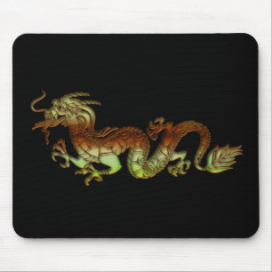 Bicolor-Drachen-Mauspad Mousepad