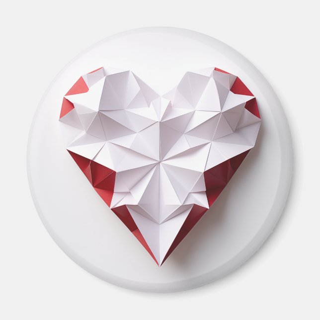 Bicolor-Origami Magnet (Vorne)