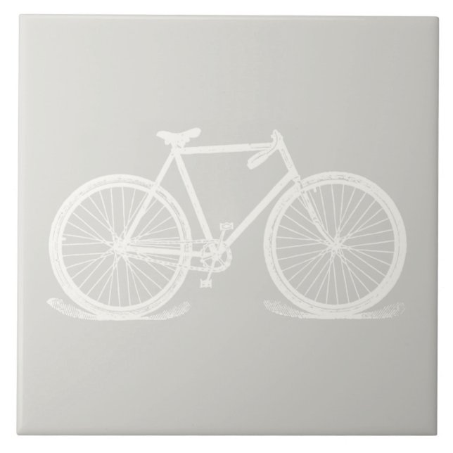 Bicycle Art CUSTOM FARBE Fliese (Vorderseite)