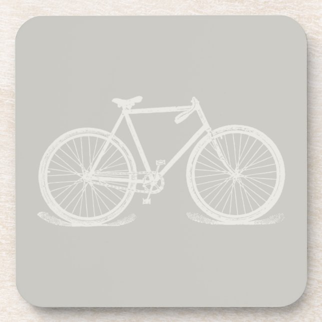 Bicycle Art CUSTOM FARBE Getränkeuntersetzer (Vorderseite)