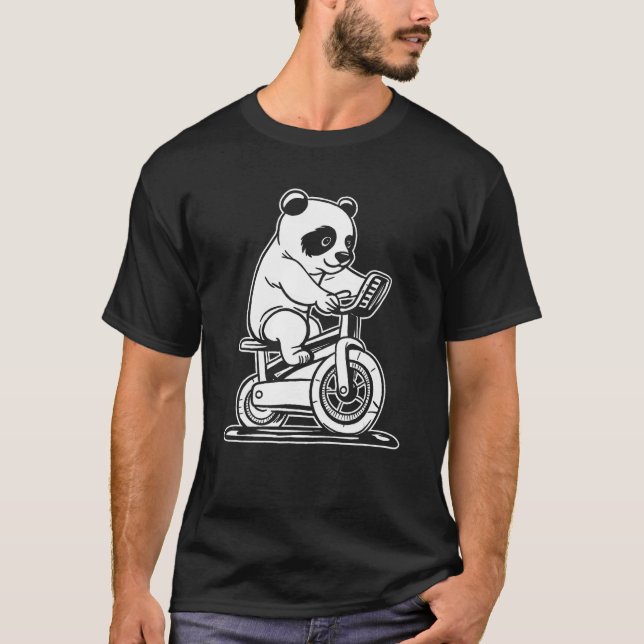 Bicycle Cyclist Bike  Indoor Cycling T-Shirt (Vorderseite)