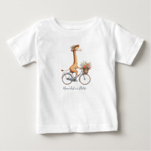Bicycle Fahrrad Giraffe T-Shirt