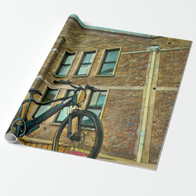 Bicycle gifts for her geschenkpapier (Ungerollt)