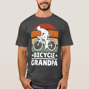 Bicycle Grandpa with a Bike T-Shirt