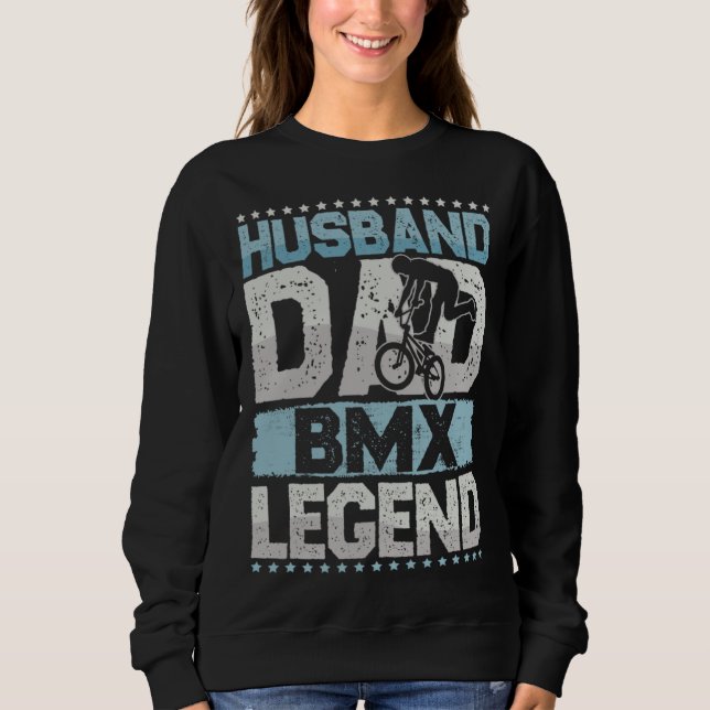 Bicycle Husband Dad BMX Legend BMX Men Sweatshirt (Vorderseite)