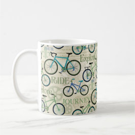 Bicycle Journey Blue Kaffeetasse