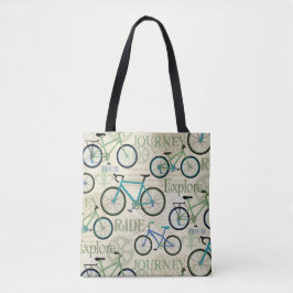 Bicycle Journey Blue Tasche