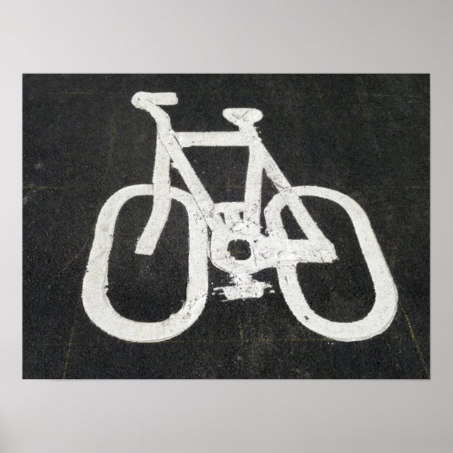 Bicycle Lane - IV Poster (Vorne)