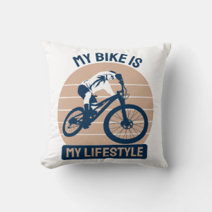 Bicycle Lover - My Bike Is My Lifestyle Kissen