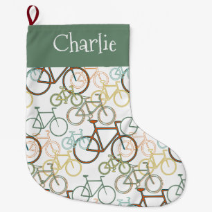 Bicycle Mix Personalisierter Weihnachtsfest Strump Großer Weihnachtsstrumpf