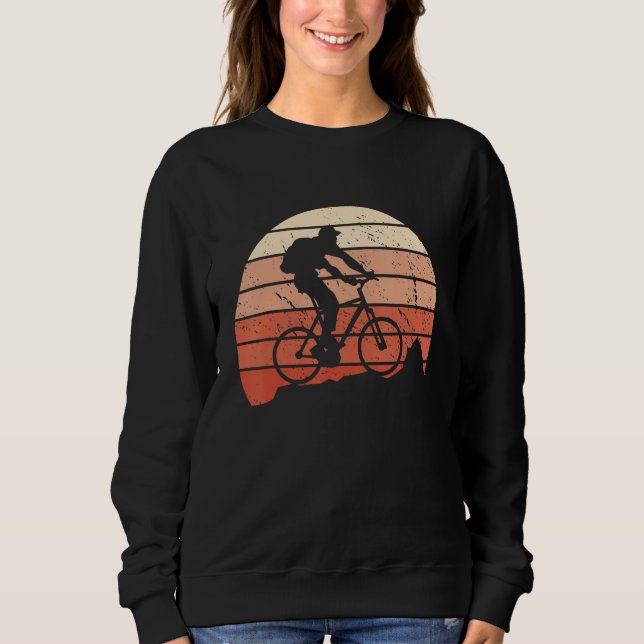 Bicycle Mountain Biking Sweatshirt (Vorderseite)