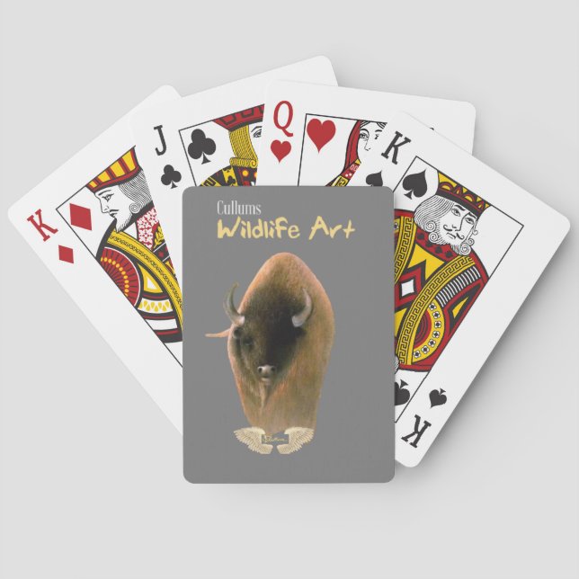 Bicycle Playing Cards Buffalo Spielkarten (Rückseite)