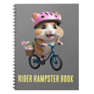 Bicycle Rider Hampster Book Notizblock
