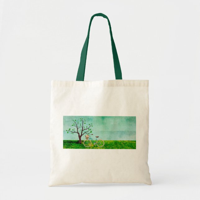 Bicycle Tote Bag Tragetasche (Vorne)