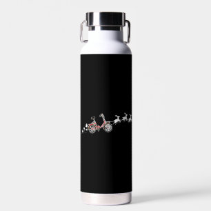 Bicycle Weihnachten Schlitten - Funny Bicycle Trinkflasche