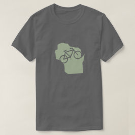Bicycle Wisconsin T - Shirt