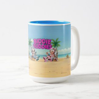 Biddie Buddies Marque Amateurs De Café Mug Assorti