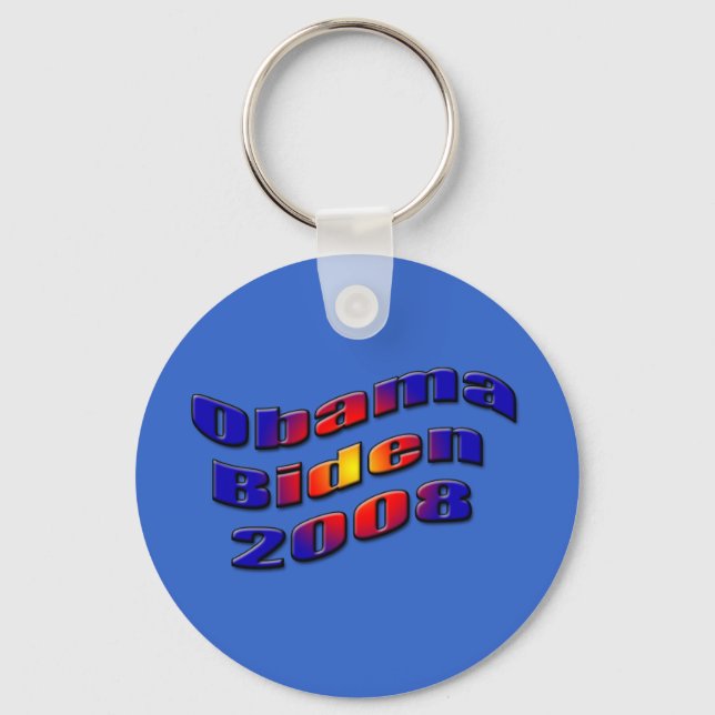 Biden 2008 schlüsselanhänger (Vorderseite)