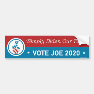 Biden 2020 Autoaufkleber