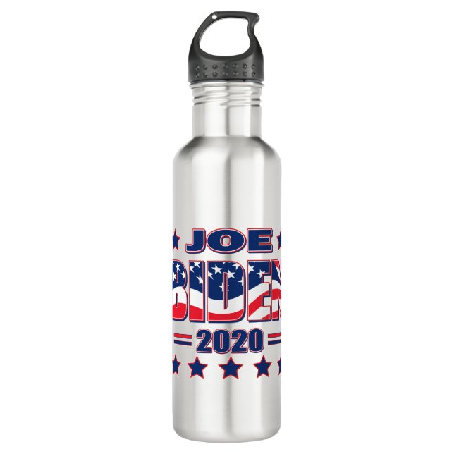 BIDEN-2020-Comeback-Kid Edelstahlflasche (Vorderseite)